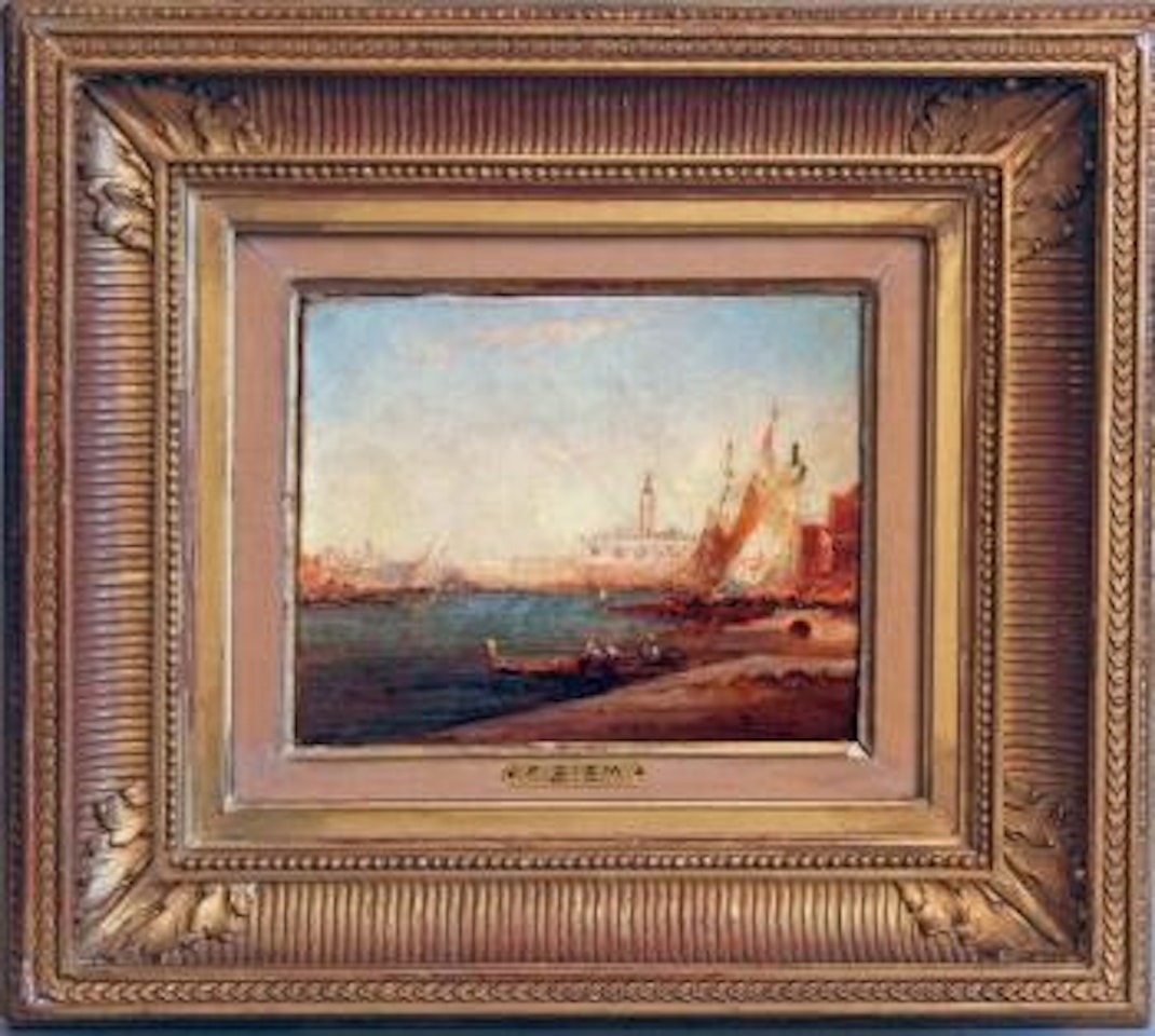 Venise, Palais des Dodges by Félix Ziem