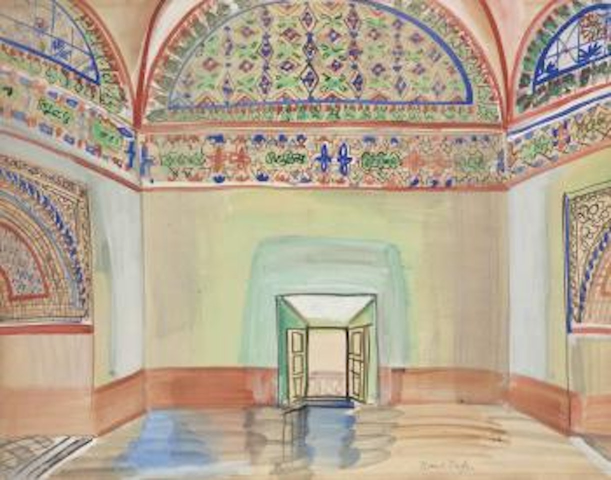 Intérieur De La Ménara by Raoul Dufy