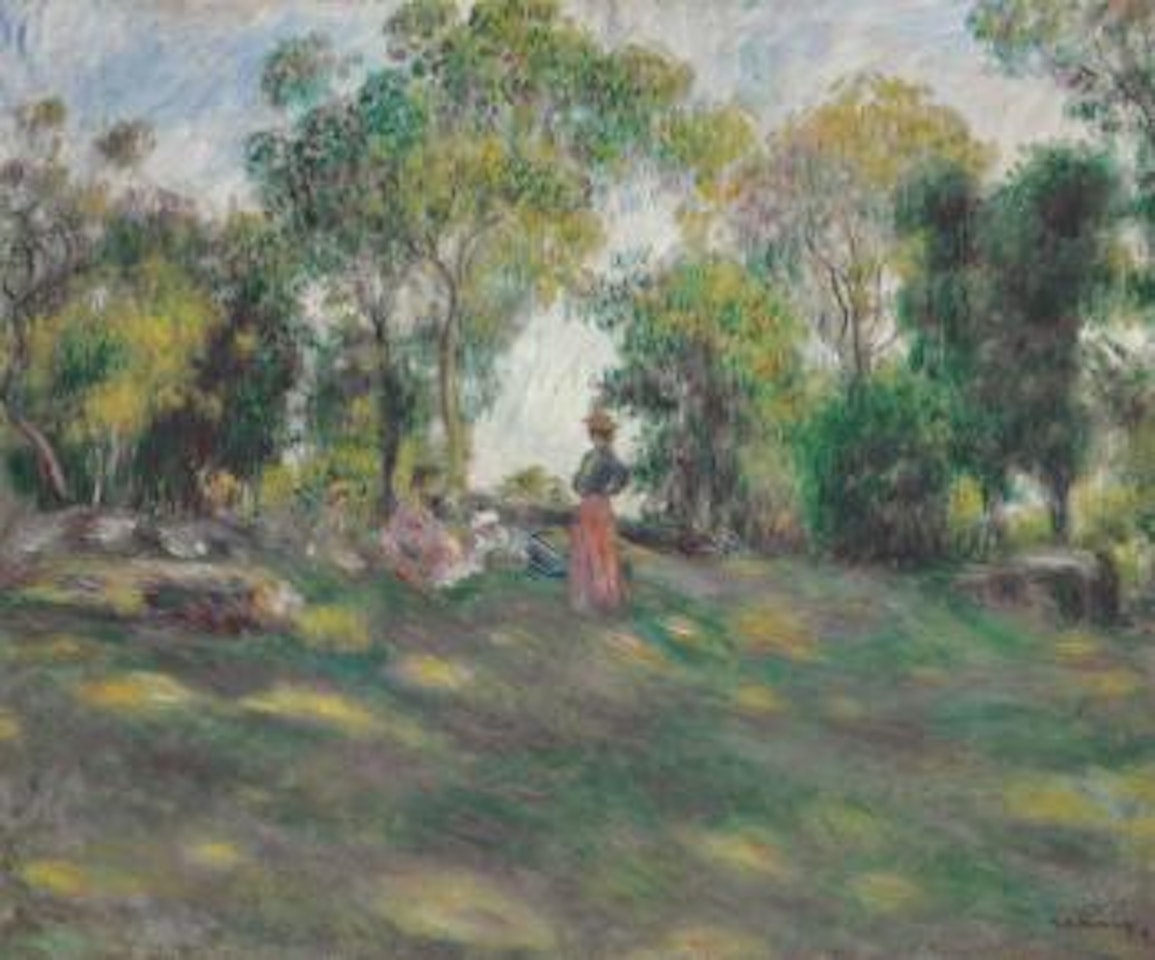 Paysage avec Figures by Pierre-Auguste Renoir
