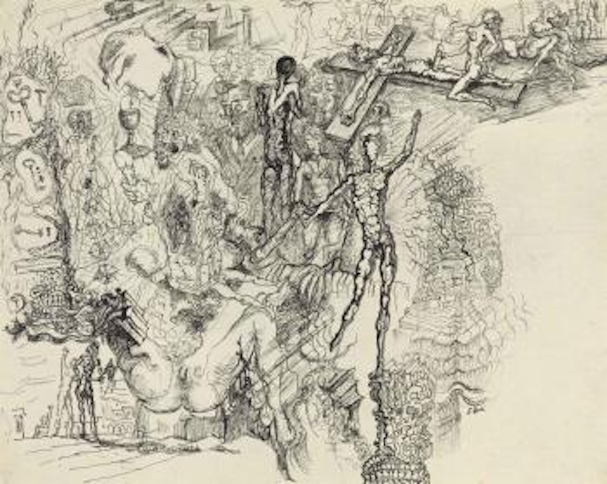 Dessin Érotique by Salvador Dali
