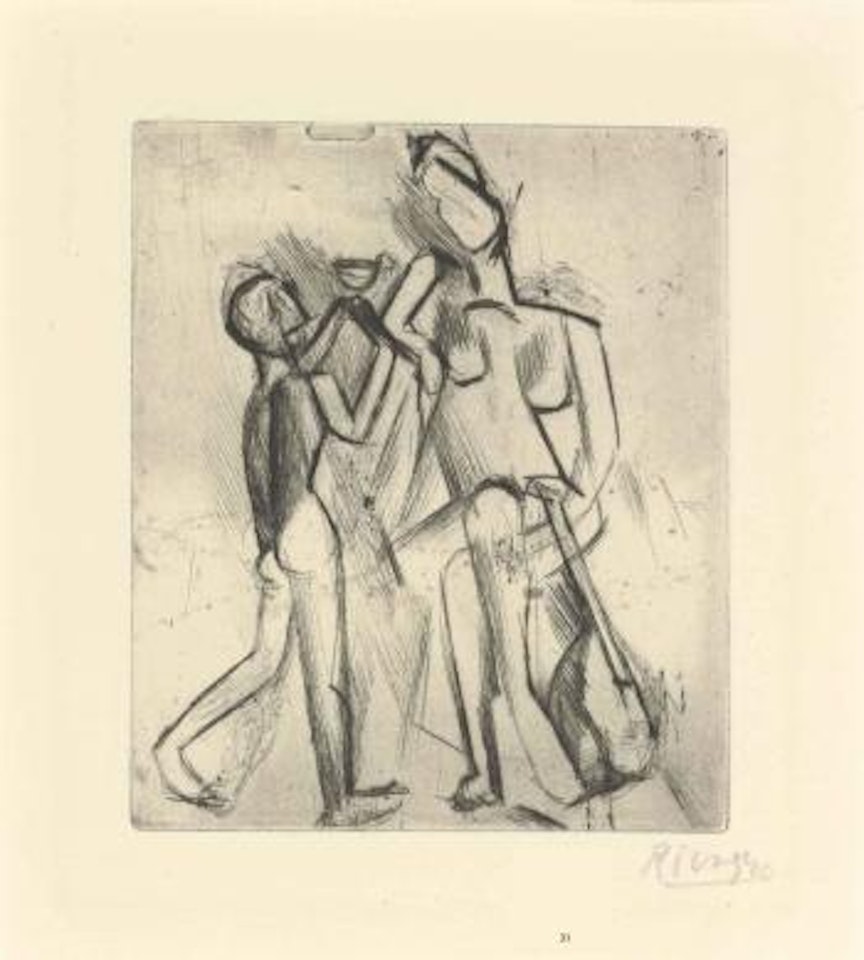 Deux Figures Nues by Pablo Picasso