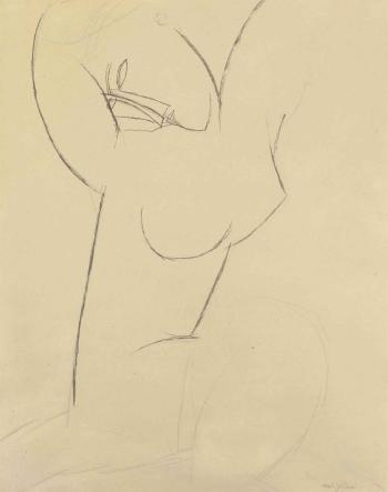 Cariatide by Amedeo Modigliani