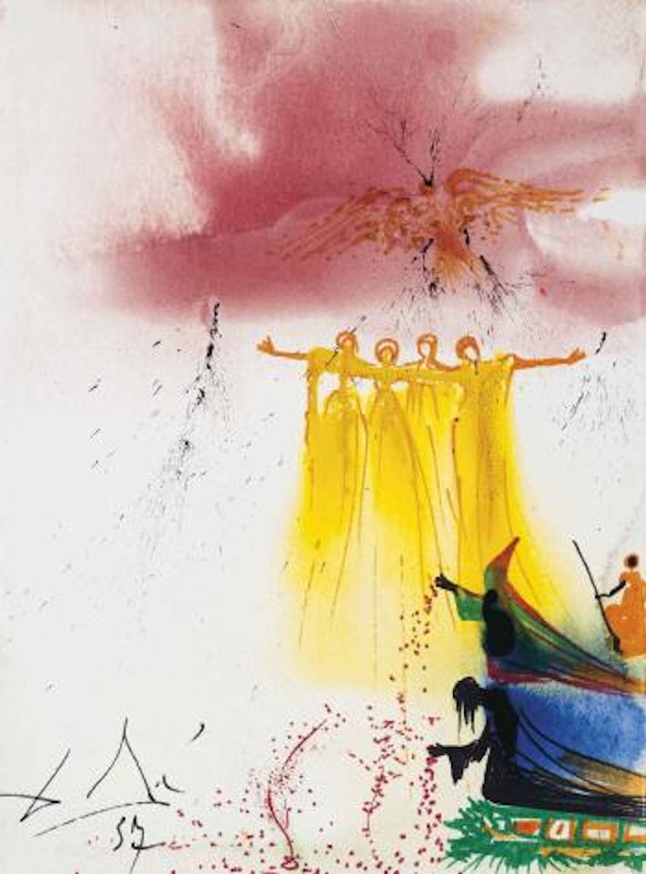 Sans Titre (Les Fées) by Salvador Dali