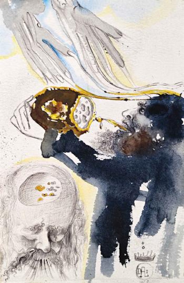 Sans Titre (Remord) by Salvador Dali