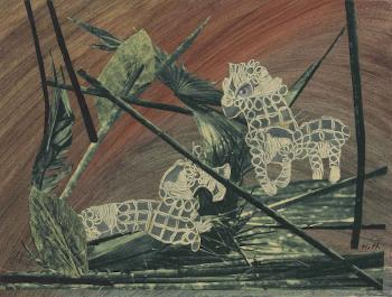 Tempelhunde by Hannah Höch
