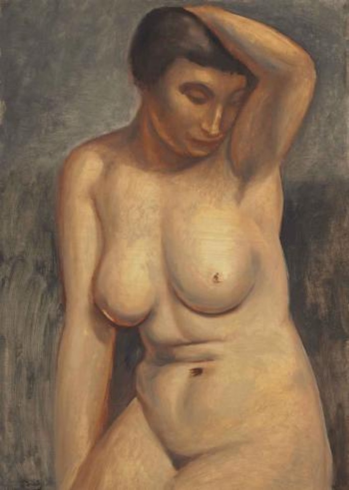 Nu Assis by Andre Derain