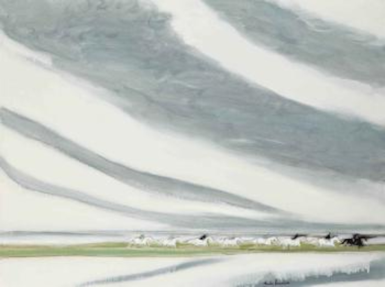 Camargue by André Brasilier