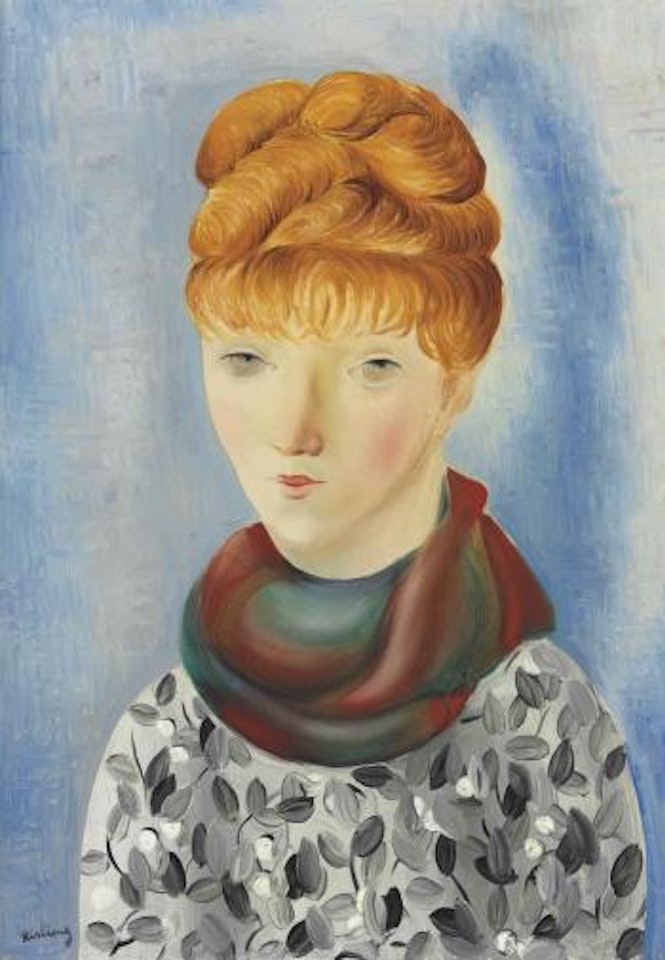Portrait by Moïse Kisling