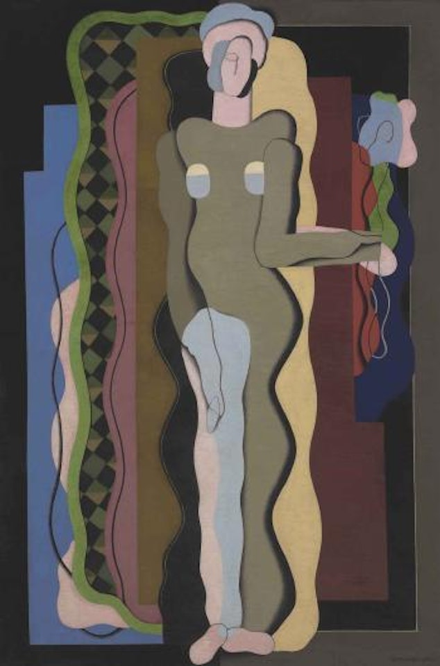 Nu à La Fleur by Georges Valmier
