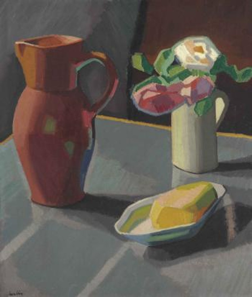 Nature Morte Au Beurrier by Auguste Herbin
