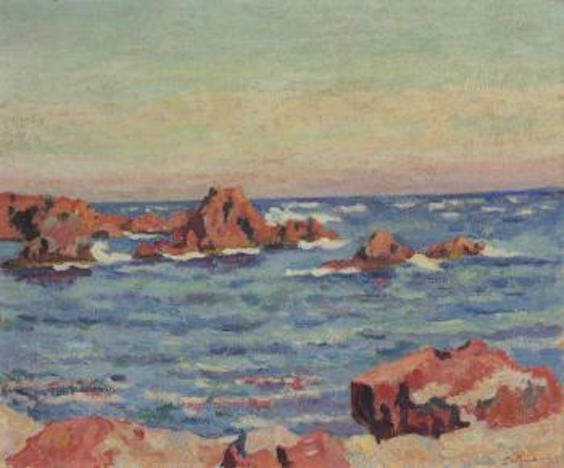 Les Roches Rouges à Agay by Armand Guillaumin