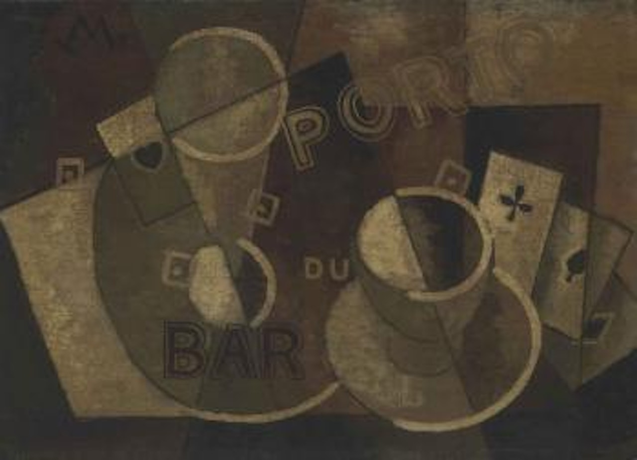 Bar Du Porto by Louis Marcoussis