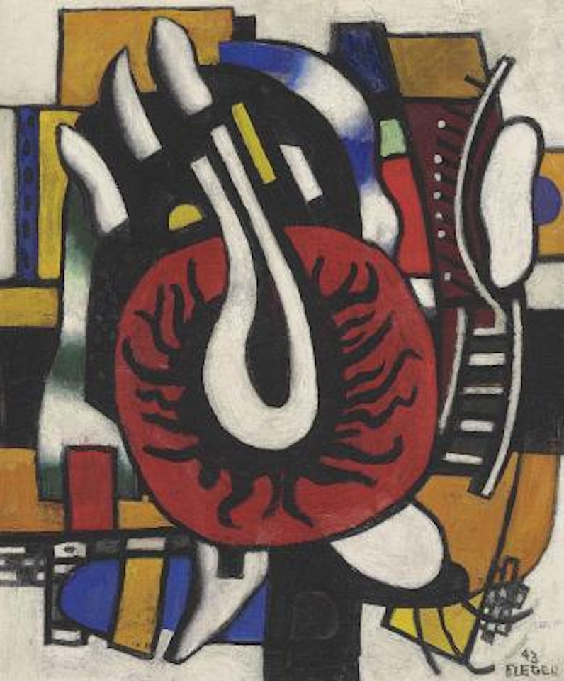 Le Disque Rouge by Fernand Leger