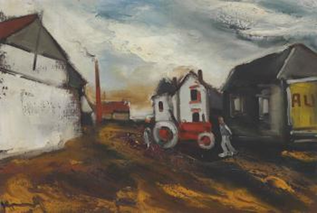 Le Tracteur by Maurice de Vlaminck