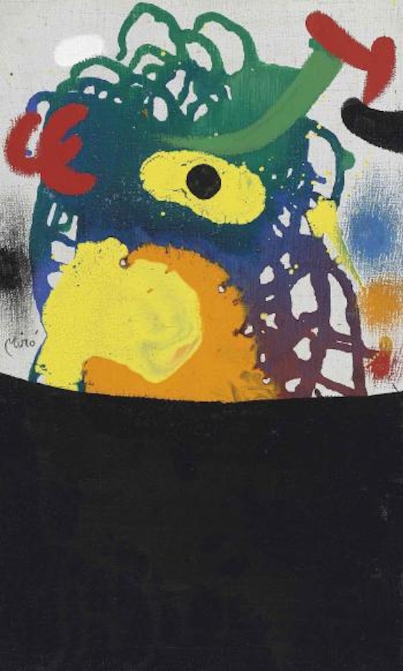 Tête by Joan Miró