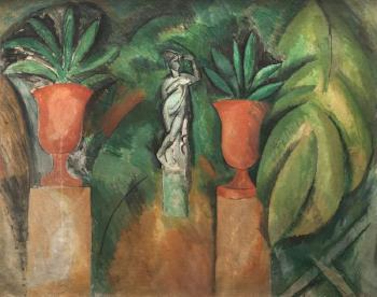 La statue aux deux vases by Raoul Dufy