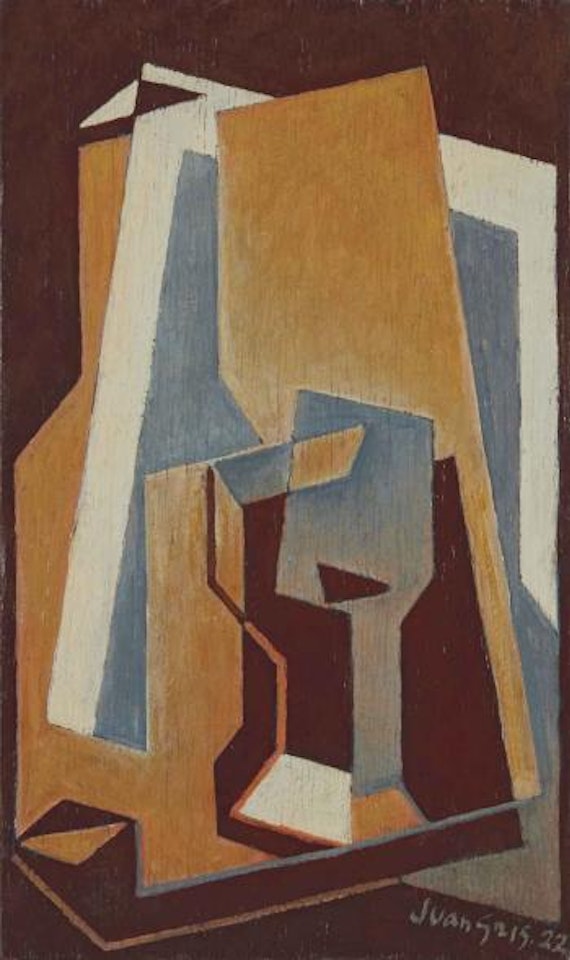 Verre et Bouteille by Juan Gris