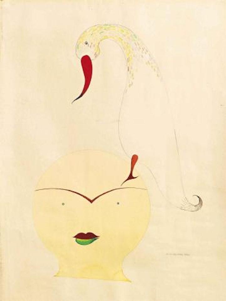 Tête et Oiseau by Victor Brauner