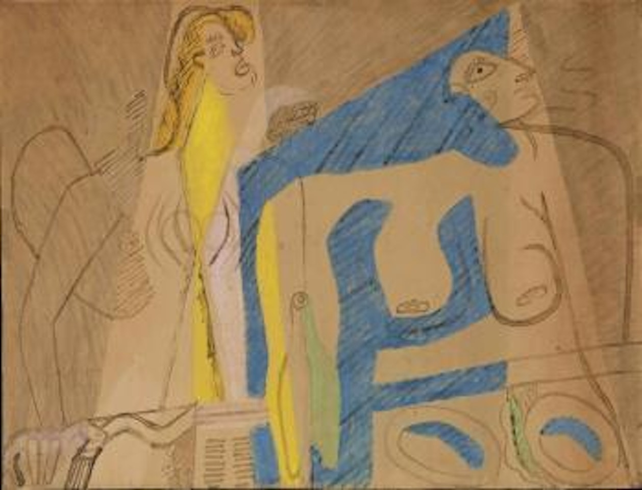 Femmes à Table by Le Corbusier