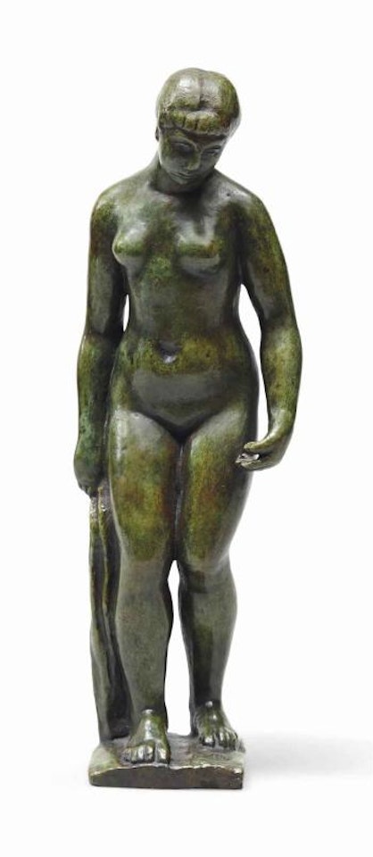 Debout à la Draperie by Aristide Maillol