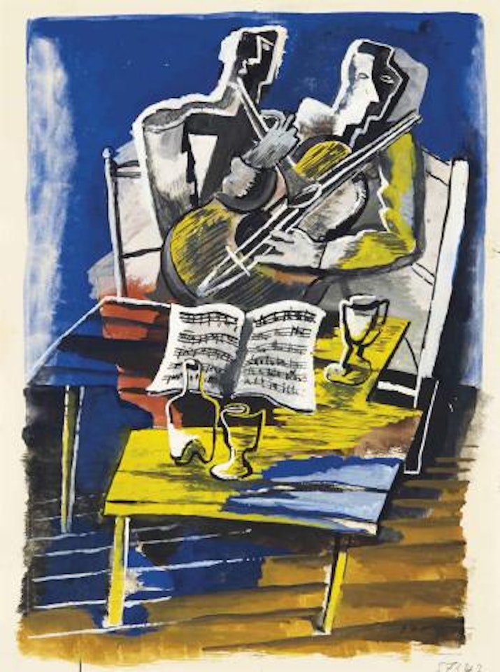 Duo de Musiciens by Ossip Zadkine