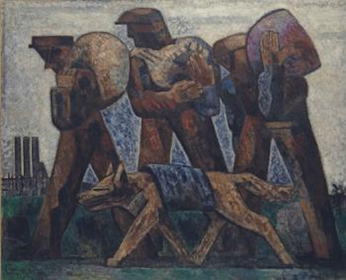 Les Contrebandiers by Marcel Gromaire