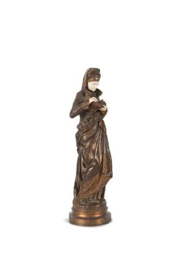 La liseuse by Albert-Ernest Carrier-Belleuse