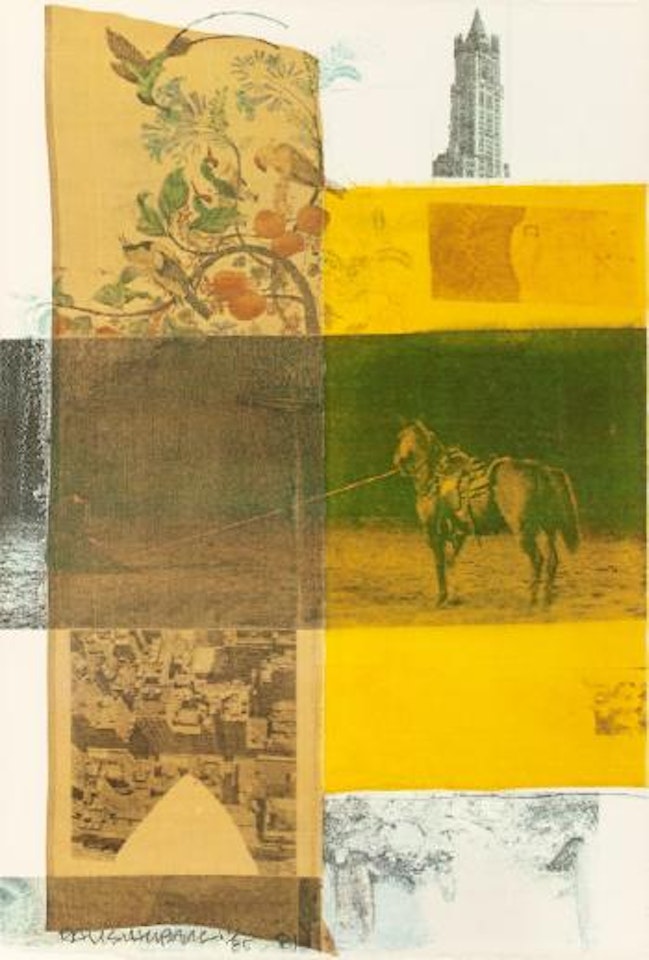 Arcanum VIII by Robert Rauschenberg