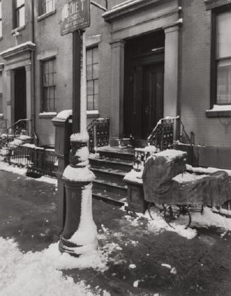 Baby Carriage in the Snow by Berenice Abbott