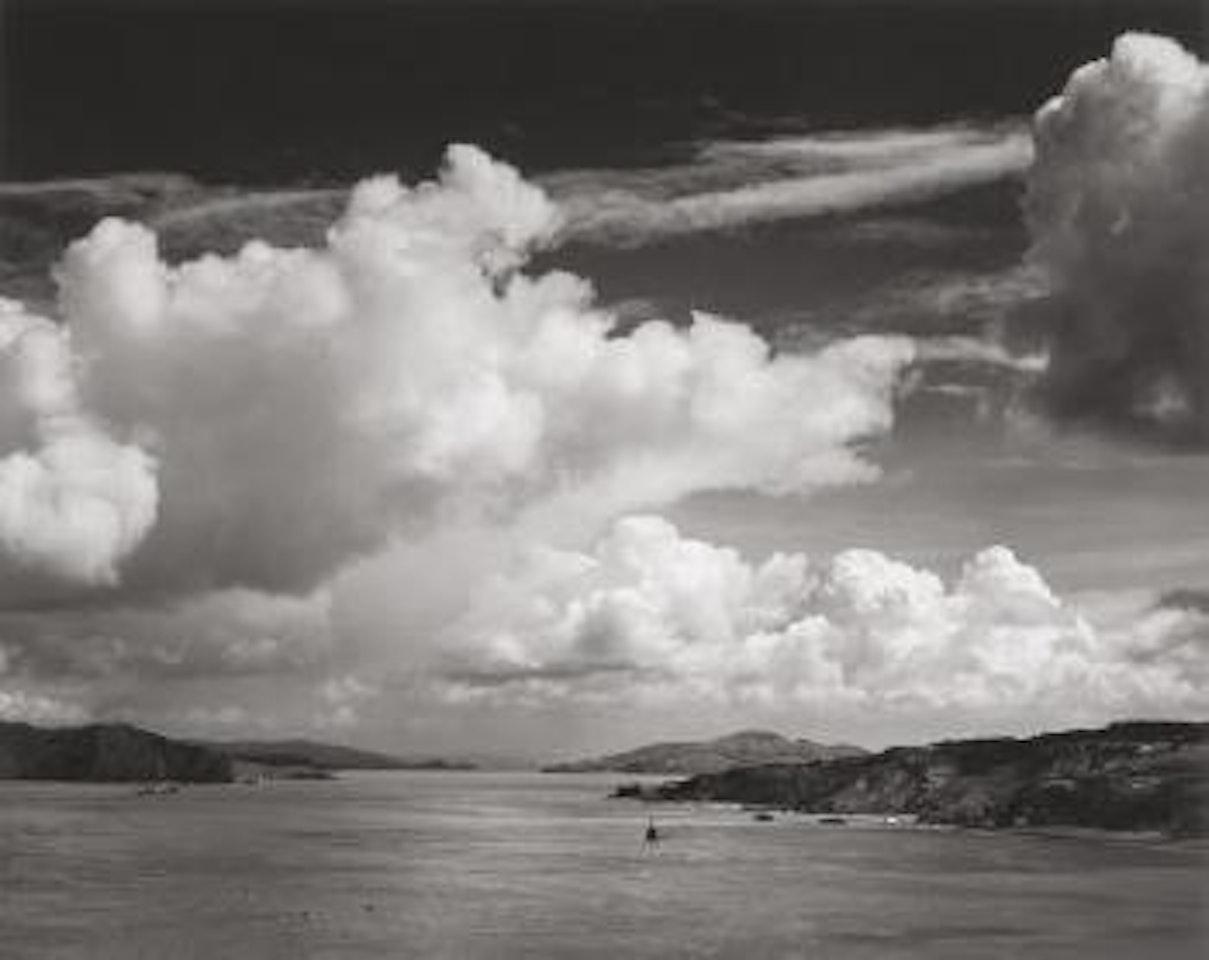 Golden Gate Before the Bridge by Ansel Adams