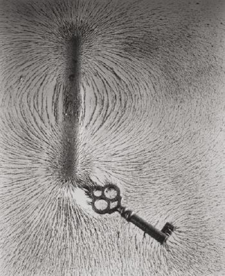 Magnetism Induction (Filings with Key) by Berenice Abbott