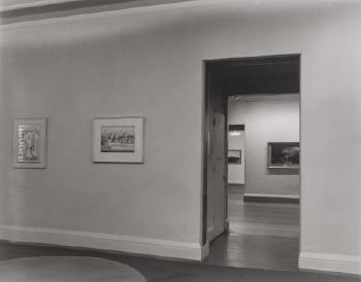 Whitney Museum Interior by Berenice Abbott