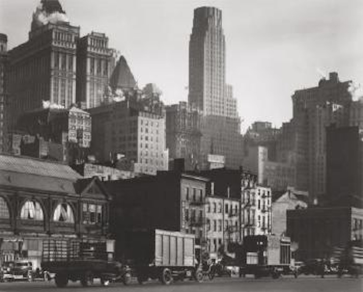 West Street, New York by Berenice Abbott