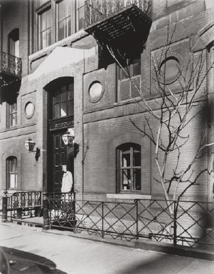 1st Studio Bldg., 10th St., NY by Berenice Abbott