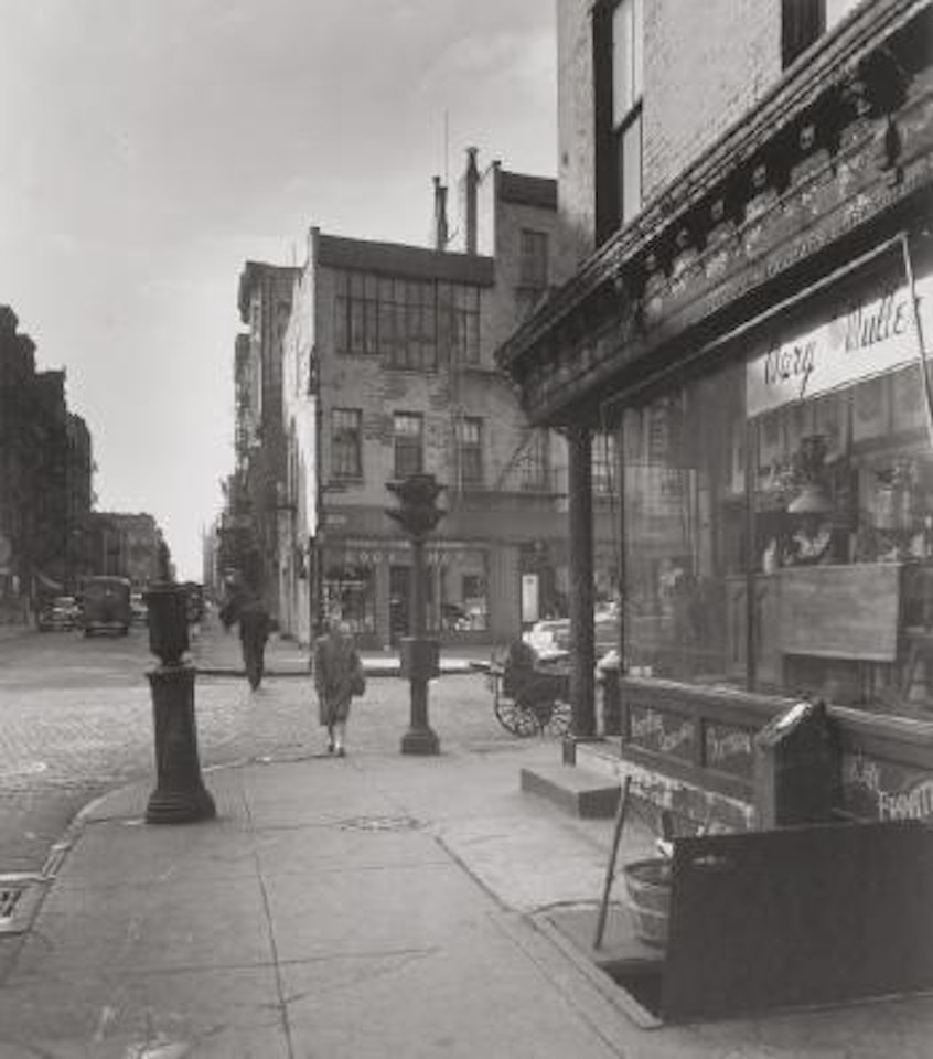 Mary Muller Antique Shop II, Greenwich Ave and 10th St by Berenice Abbott