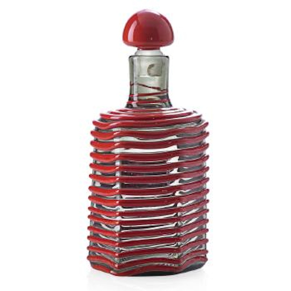 Bottle with stopper by Paolo Venini