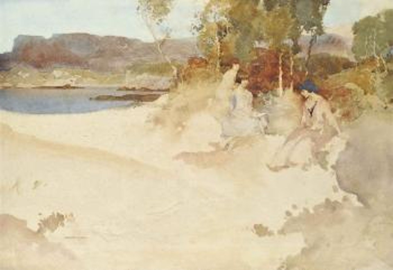 A September Picnic by William Russell Flint