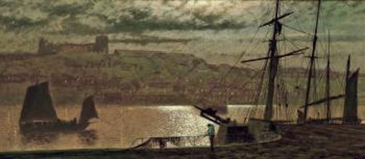 Whitby by Night by John Atkinson Grimshaw
