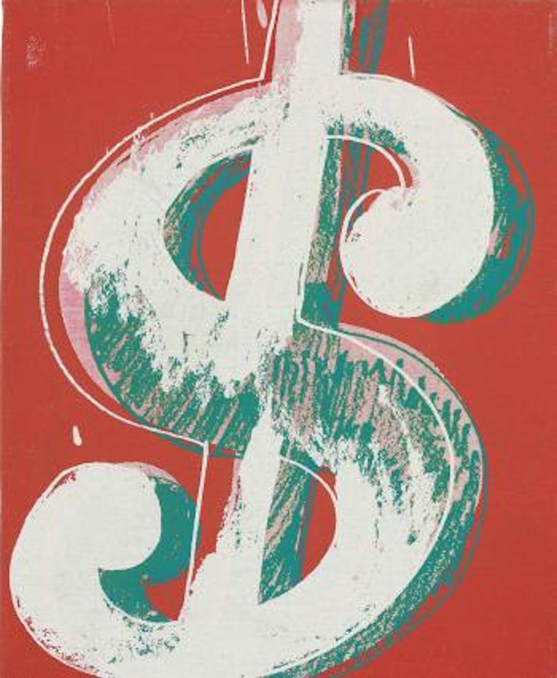 Dollar Sign by Andy Warhol