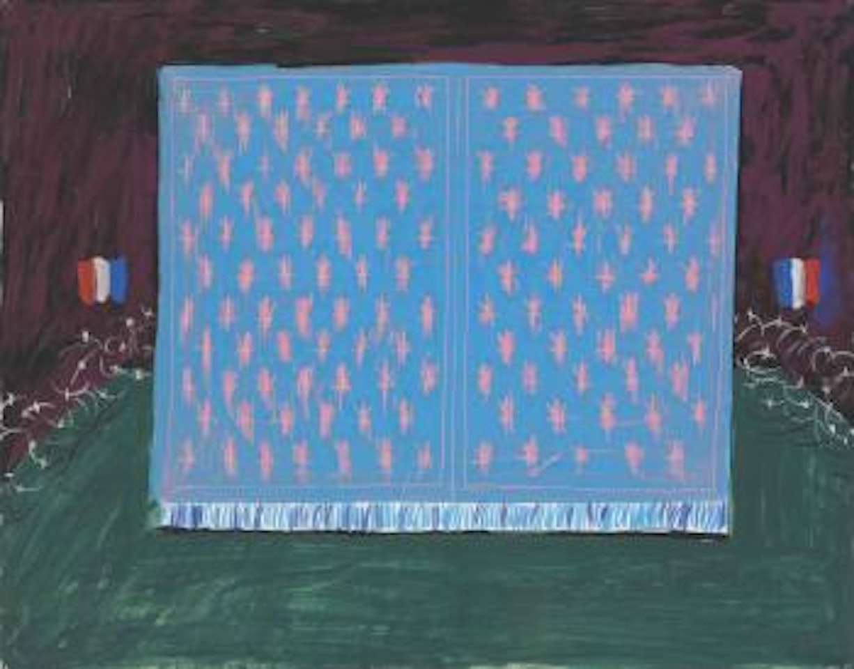 Drop Curtain For Les Mamelles (From Les Mamelles De Tiresias) by David Hockney