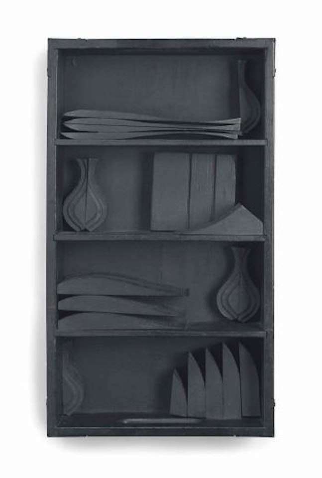 Shadow Box #11 (from Moon Garden Plus One) by Louise Nevelson