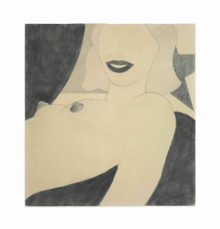 Drawing For Great American Nude #59 by Tom Wesselmann