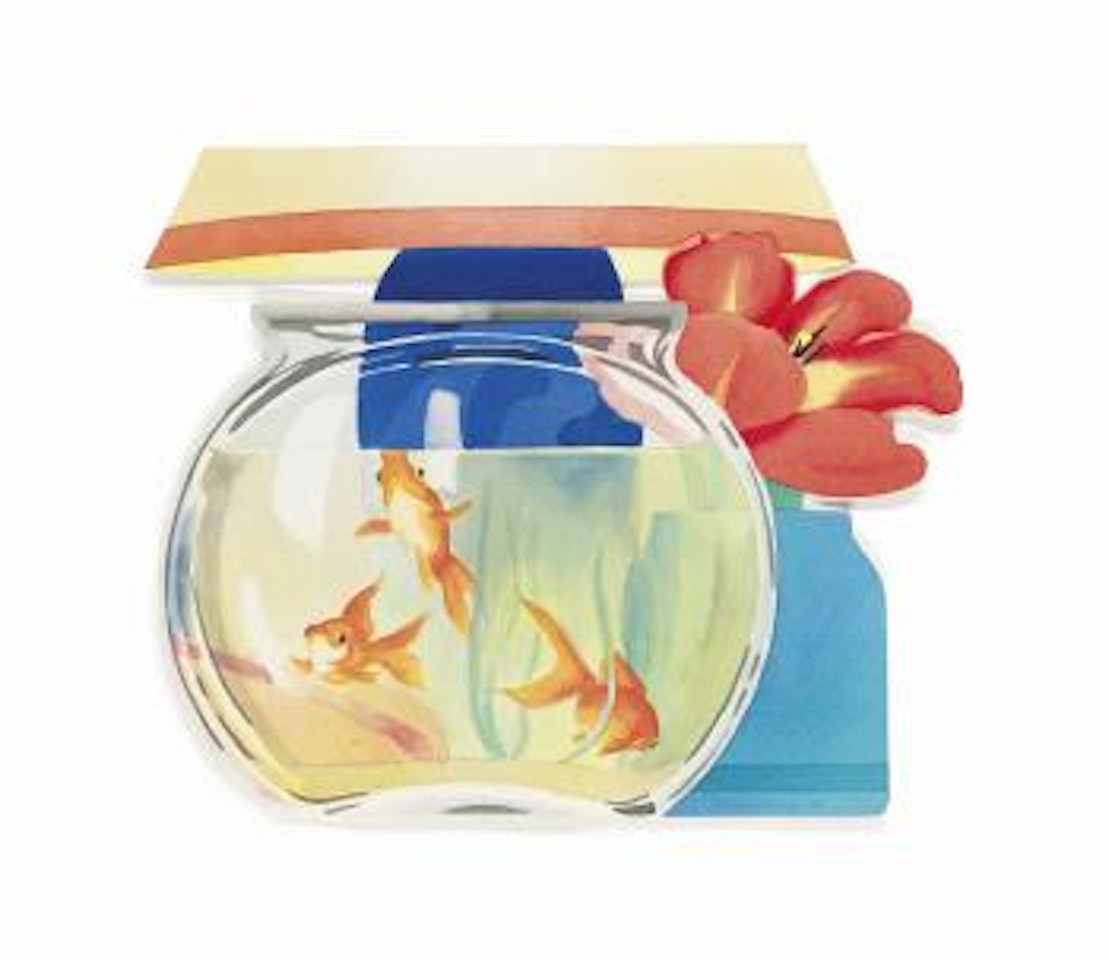 Goldfish Bowl and Lamp by Tom Wesselmann