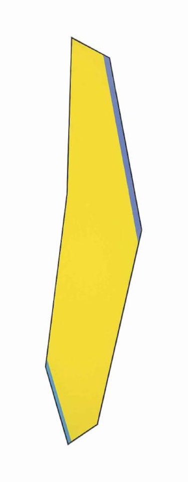 Yellow and Blue Stress by Kenneth Noland