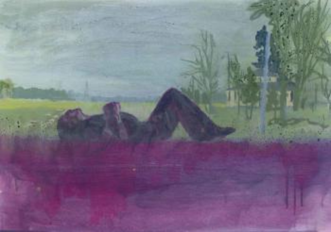 Grasshopper by Peter Doig