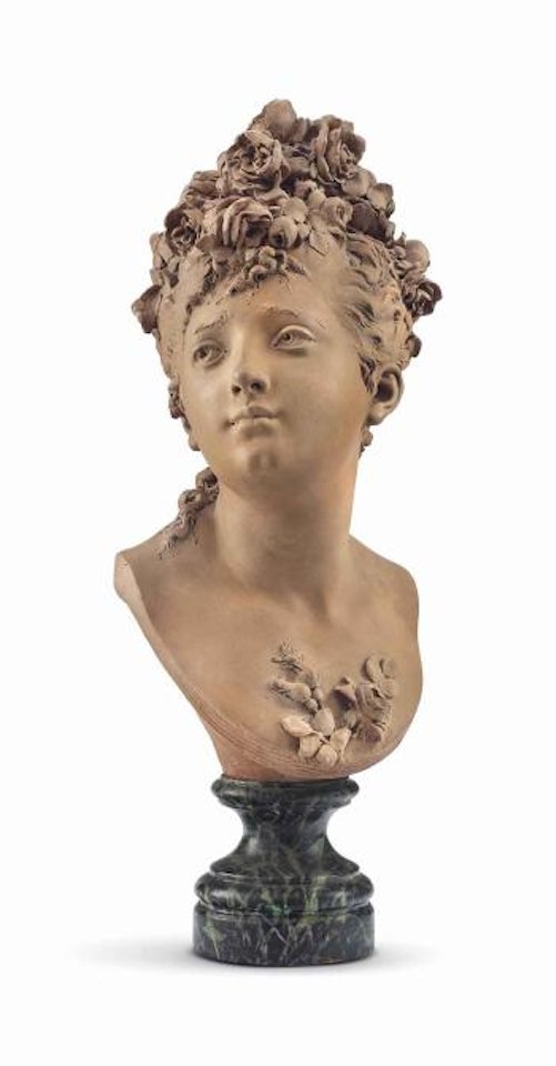 Bust by Albert-Ernest Carrier-Belleuse
