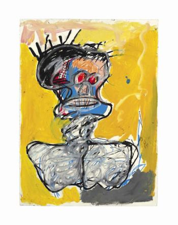 Untitled (Head) by Jean-Michel Basquiat