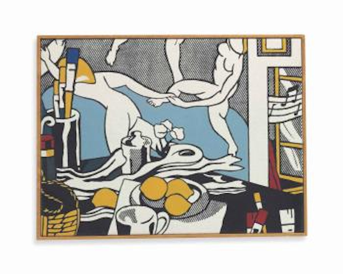 Lichtenstein, The Artist's Studio: The Dance, 1974 by Richard Pettibone