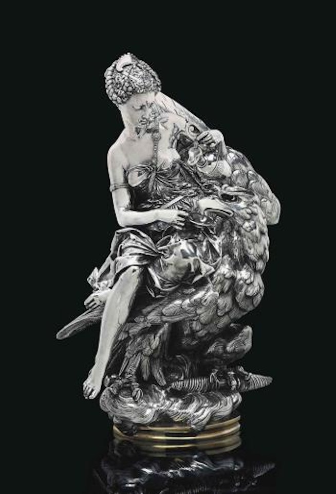Hebe and Jupiter's Eagle by Albert-Ernest Carrier-Belleuse