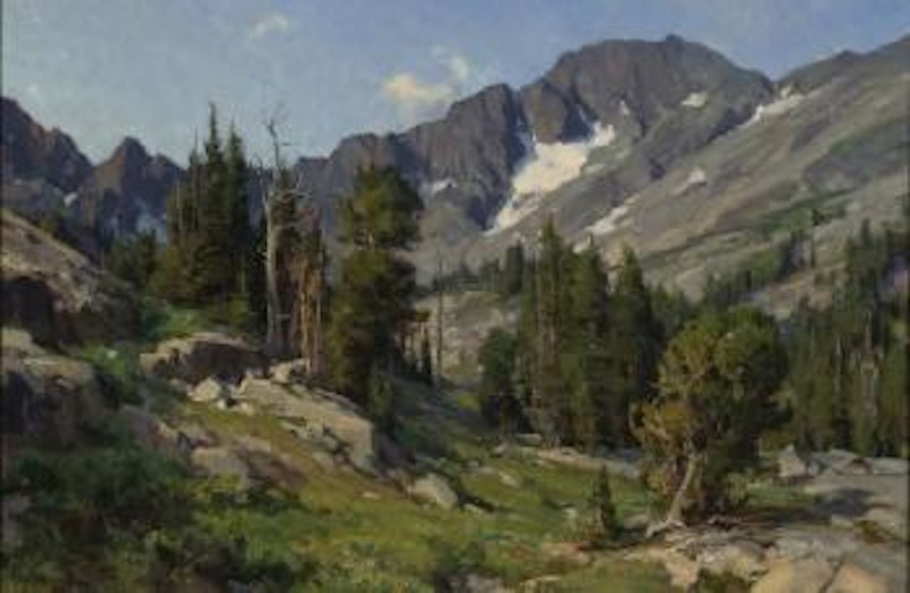 Into the high country by Clyde Aspevig
